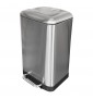 Bote de Basura Rectangular Con Pedal 30L