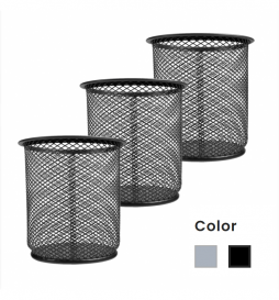 3 Pack Porta Lápices De Malla Mesh