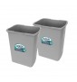 2 Pack Botes de Basura 65L