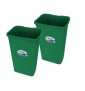 2 Pack Bote de Basura 80L