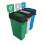Centro de Separación de Basura 3 Botes Zvelte