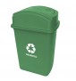 Bote para Basura Orgánica con Tapa Lateral 65L