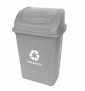 Bote para Basura Inorgánica con Tapa Frontal 65L