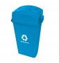 Bote para Basura Inorgánica con Tapa Lateral 80L