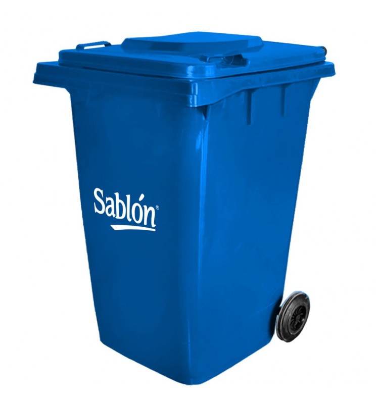 Bote Para Basura 360 litros, contenedor para basura 360 litros