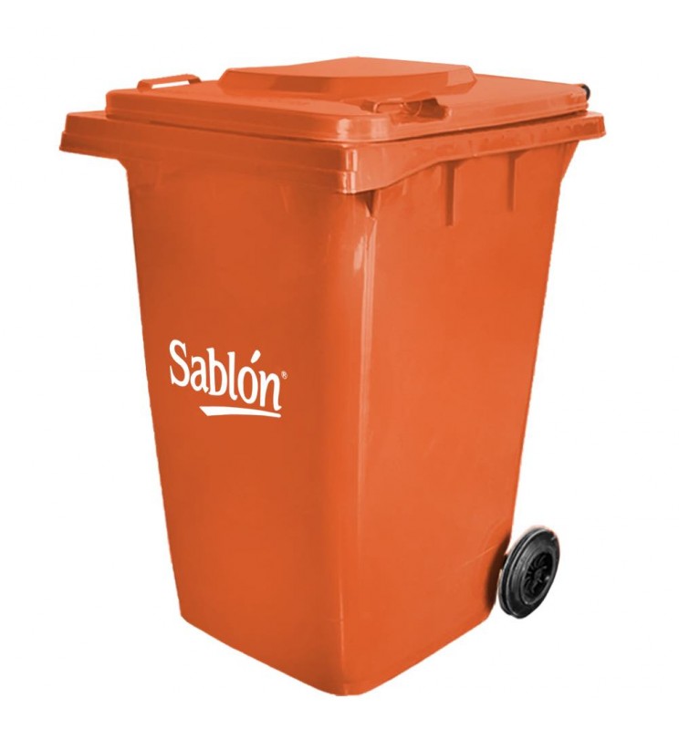 Bote Para Basura 360 litros, contenedor para basura 360 litros