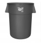 Bote para basura grande Toff 208 Litros Gris