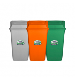 Juego de 3 Botes de Basura...