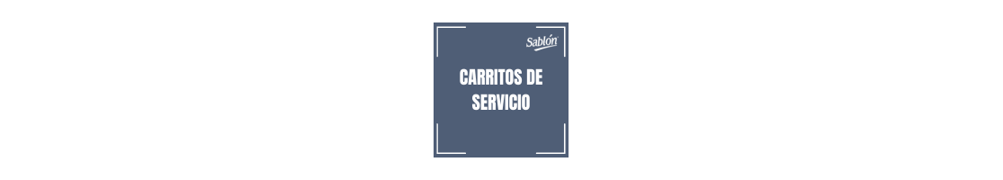 Carritos de servicio - Se envía hoy!