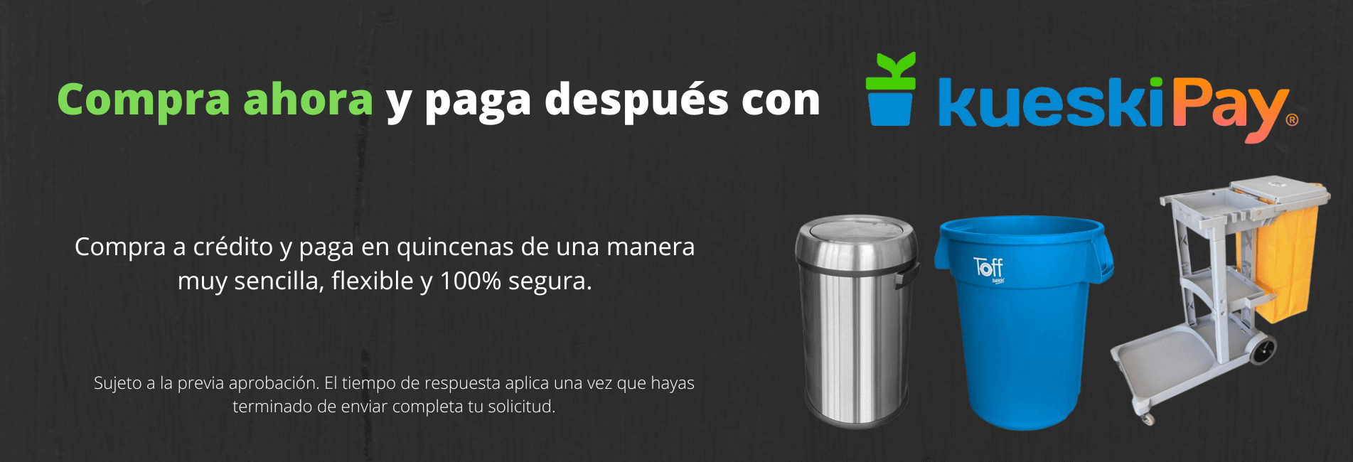 Compra botes de basura con Kueskipay Compra botes de basura con Kueskipay
