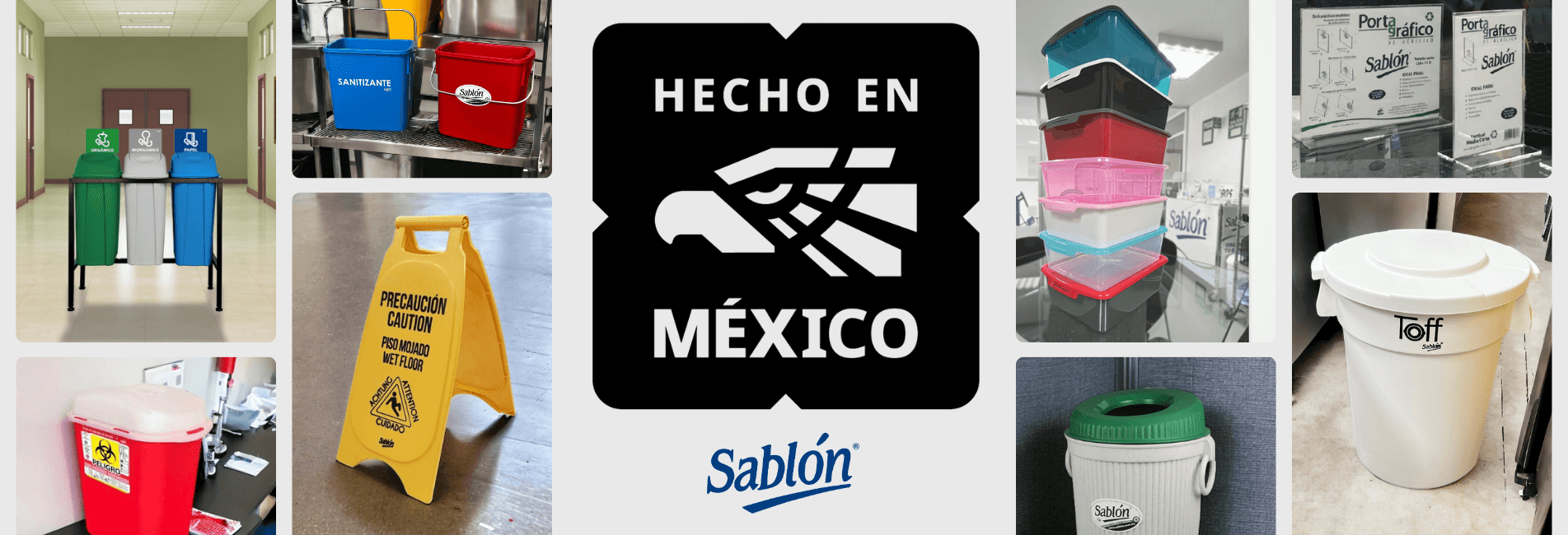 Botes de basura hecho en México Botes de basura hecho en México